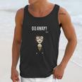 Daria Go Away Arms Crossed Attitude Unisex Tank Top Gifts for Her