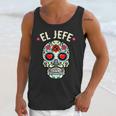 Day Of The Dead Mexico El Jefe Boss Sugar Skull Halloween Unisex Tank Top Gifts for Her