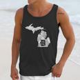 Detroit Michigan Motor City Midwest D Mitten Unisex Tank Top Gifts for Her