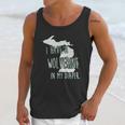 In My Diaper I Have A Wolverine State Of Michigan Msu Unisex Tank Top Gifts for Her