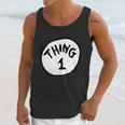 Dr Seuss Thing 1 Emblem Red Unisex Tank Top Gifts for Her