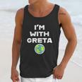 Earth Day Climate Change I Am With Greta Science Graphic Unisex Tank Top Gifts for Her