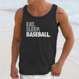 Eat Sleep Baseball Bold Text Baseball Tees By Chalktalk Sports Unisex Tank Top Gifts for Her