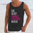 Eat Sleep Counsel Students Repeat Gift Unisex Tank Top Gifts for Her