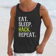 Eat Sleep Hack Security Funny Gift Unisex Tank Top Gifts for Her