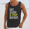 Eat Sleep K Pop Repeat Unisex Tank Top Gifts for Her