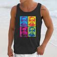 Edgar Allan Poe Gift Literary Gothic Pop Art Colors Unisex Tank Top Gifts for Her