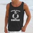 Edgar Allan Swole Funny Edgar Allan Poe Weightlifting Unisex Tank Top Gifts for Her