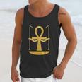 Egyptian Ankh Cross With Arms Holding Scepters Unisex Tank Top Gifts for Her