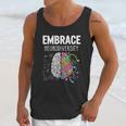 Embrace Neurodiversity Brain Unisex Tank Top Gifts for Her