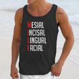 F Mesial Incisal Lingual Facial Unisex Tank Top Gifts for Her