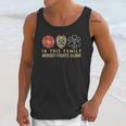 In This Family Nobody Fights Alone Police Firefighter Ems Unisex Tank Top Gifts for Her