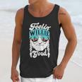 Feeling Willie Good Letter Printed Graphic Unisex Tank Top Gifts for Her