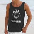 I Find Your Lack Of Beard Disturbing Funny Hipster Nerd Vader Unisex Tank Top Gifts for Her