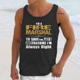 Fire Marshal Unisex Tank Top Gifts for Her