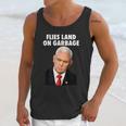 Flies Land On Garbage Mike Pence Debate Fly Unisex Tank Top Gifts for Her