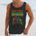 Free Tibet Free Taiwan Free Hong Kong Free Uyghurs Protest Graphic Design Printed Casual Daily Basic Unisex Tank Top Gifts for Her