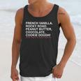 French Vanilla Rocky Road Peanut Butter Chocolate Cookie Dough Scoop There It Is Scoop There It Is Unisex Tank Top Gifts for Her