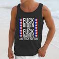 Fuck Kamala Harris And Fuck Joe Biden Offensive Unisex Tank Top Gifts for Her