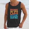 Funny Everybody In The Lake Getting Tipsy Retro Groovy Unisex Tank Top Gifts for Her