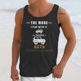 Funny Off Road 4X4 Mudding Jeep Square Sticker Unisex Tank Top Gifts for Her