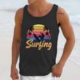 Funny Retro Surfing Logo Unisex Tank Top Gifts for Her