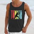 Funny Retro Tennis Logo Unisex Tank Top Gifts for Her