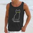 Funny Scary Halloween Cursed Black Cat Gift Unisex Tank Top Gifts for Her