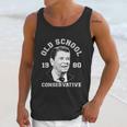 Funny Vintage Ronald Reagan Old School Conservative Unisex Tank Top Gifts for Her