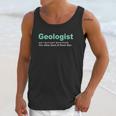 Geologist Rock Star Definition Funny Geology Gifts Unisex Tank Top Gifts for Her