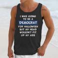 I Was Going To Be A Democrat For Halloween Unisex Tank Top Gifts for Her