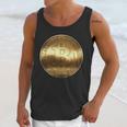 Gold Bitcoin Crypto Currency Unisex Tank Top Gifts for Her