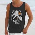 Halloween Skeleton Xray Rib Cage Unisex Tank Top Gifts for Her