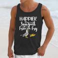 Happier Than A Seagull With A French Fry Funny Summer Unisex Tank Top Gifts for Her