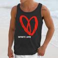 Infinite Love Valentine Heart Science Space Math InfinityUnisex Tank Top Gifts for Her