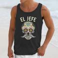 Jefe Men Mexican Boss Sugar Skull Day Of The Dead Unisex Tank Top Gifts for Her