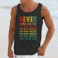 Juneteenth Scratch Never Apologize For Your Blackness Unisex Tank Top Gifts for Her