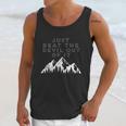 Just Beat The Devil Out Of It Mountain Scene Artist Humor Graphic Design Printed Casual Daily Basic Unisex Tank Top Gifts for Her