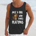 Just A Girl Who Loves Platypus Funny Platypus Costume Graphic Design Printed Casual Daily Basic Unisex Tank Top Gifts for Her