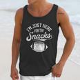 Im Just Here For The Snacks Funny Fantasy Football Unisex Tank Top Gifts for Her