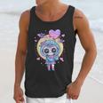 Kawaii Pastel Goth Cute Creepy Sugar Skull Day Of The Death Unisex Tank Top Gifts for Her