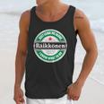 Kimi Raikkonen Leave Me Alone Circular Logo I Know What I Am Doing Unisex Tank Top Gifts for Her