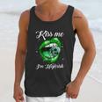 Kiss Me Im Highrish Cannabis Lips Weed Love Lips Cannabis Graphic Design Printed Casual Daily Basic Unisex Tank Top Gifts for Her