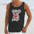 Koala Heat Valentine Funny Valentines Day Singles Gift Unisex Tank Top Gifts for Her