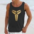 Kobe Logo Gold Glitter Unisex Tank Top Gifts for Her