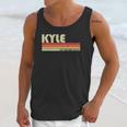 Kyle Name Personalized Retro Vintage 80S 90S Birthday Unisex Tank Top Gifts for Her