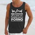 La Mécanique Ma Evite Une Carrière Dans Le Porno Unisex Tank Top Gifts for Her