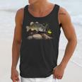 Largemouth Bass Chasing A Vertical Fishing Lure Unisex Tank Top Gifts for Her