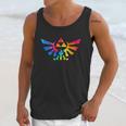 Legend Of Zelda Triforce Symbol Tie Dye Unisex Tank Top Gifts for Her