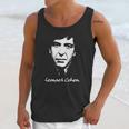 Leonard Cohen Tshirt Unisex Tank Top Gifts for Her